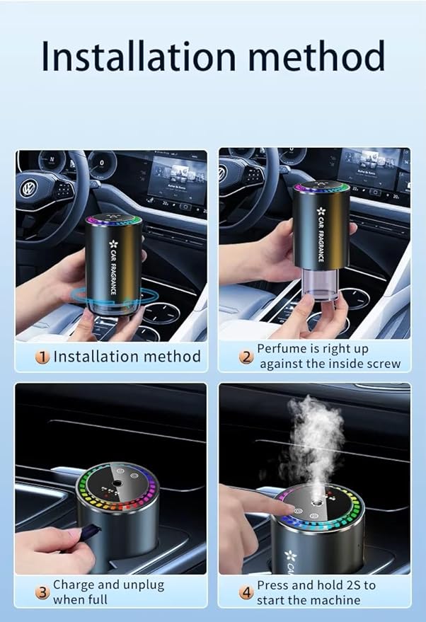 Car Fragrance With Light